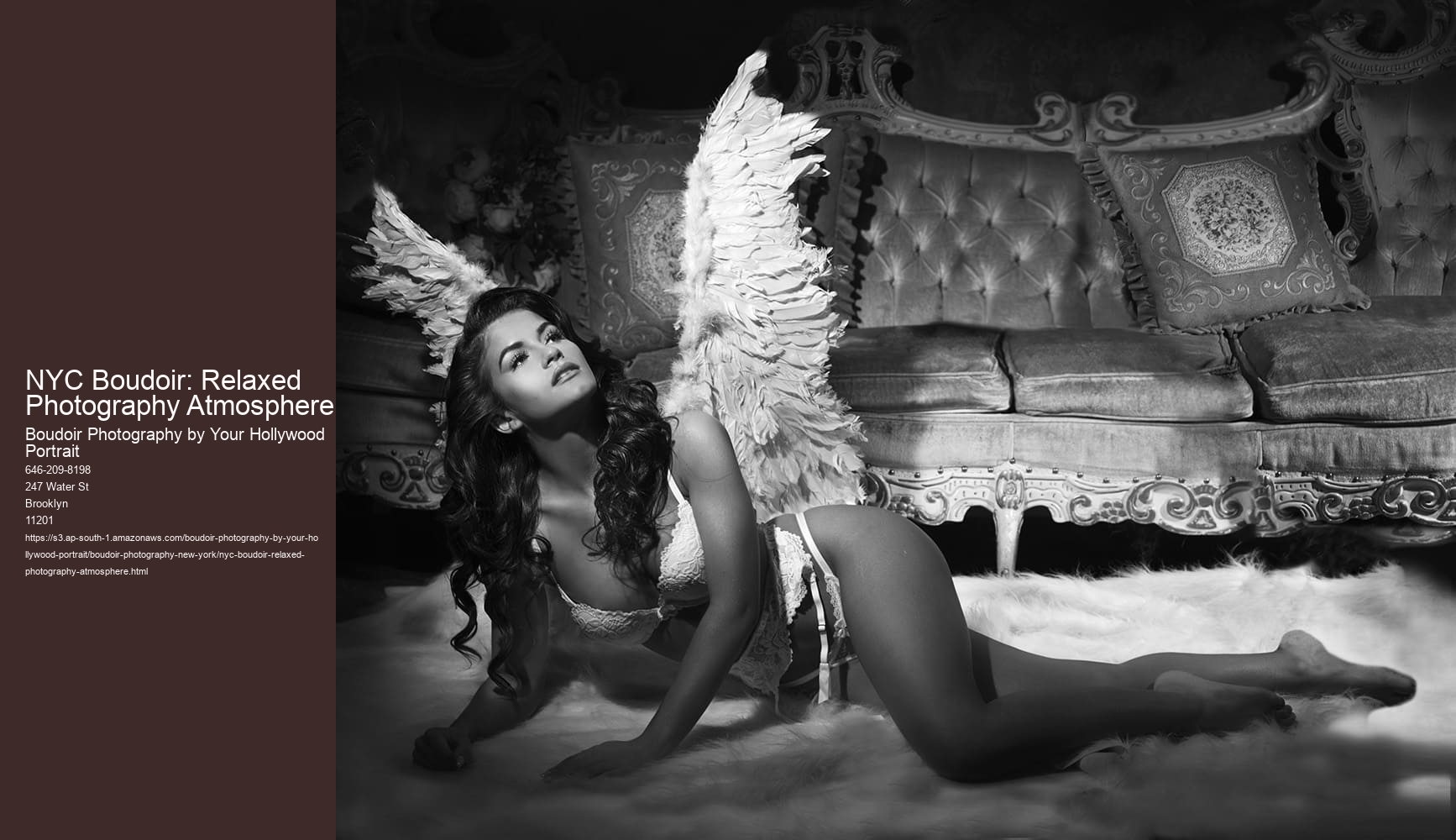 NYC Boudoir: Relaxed Photography Atmosphere