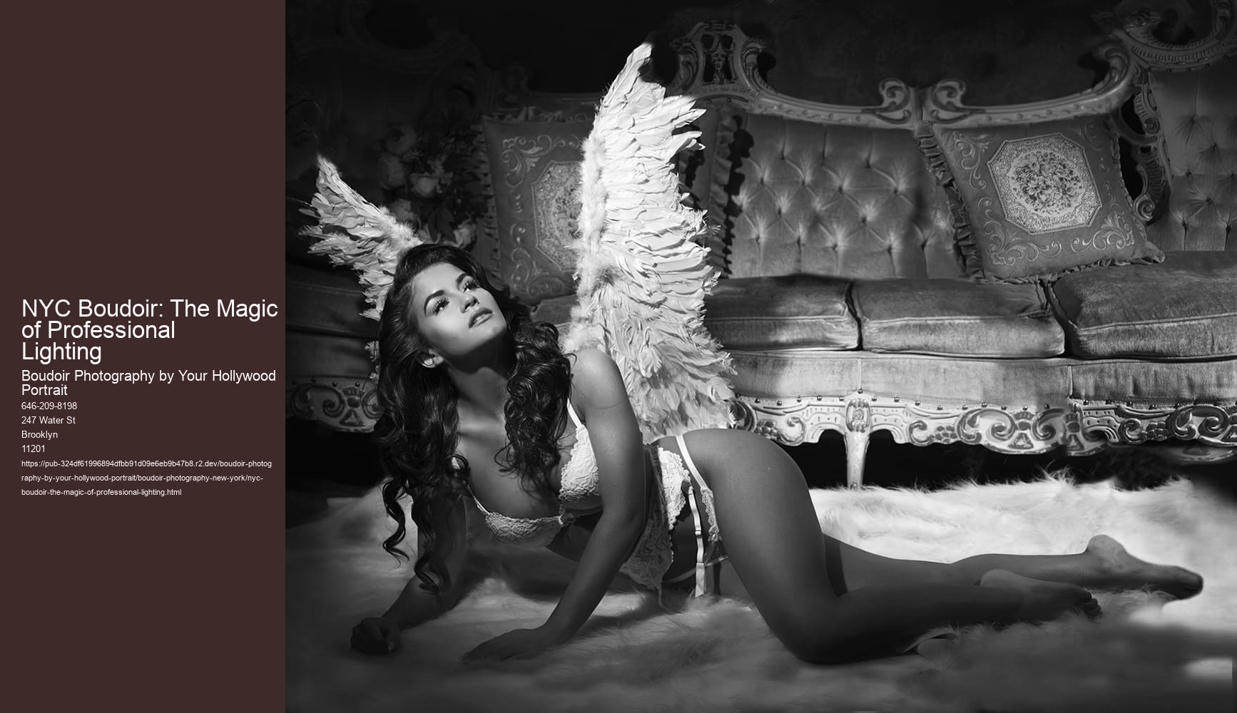 NYC Boudoir: The Magic of Professional Lighting