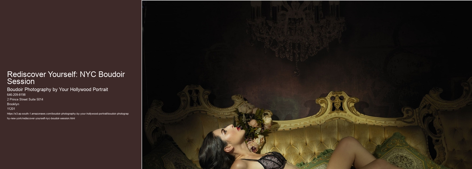 Rediscover Yourself: NYC Boudoir Session