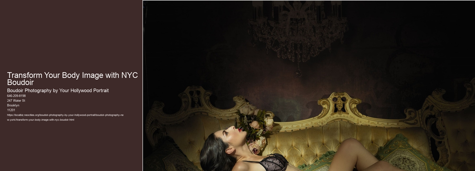 Transform Your Body Image with NYC Boudoir