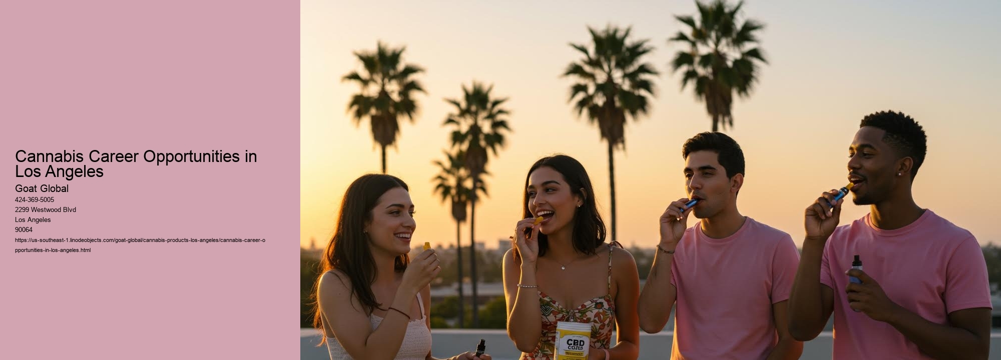 Cannabis Career Opportunities in Los Angeles
