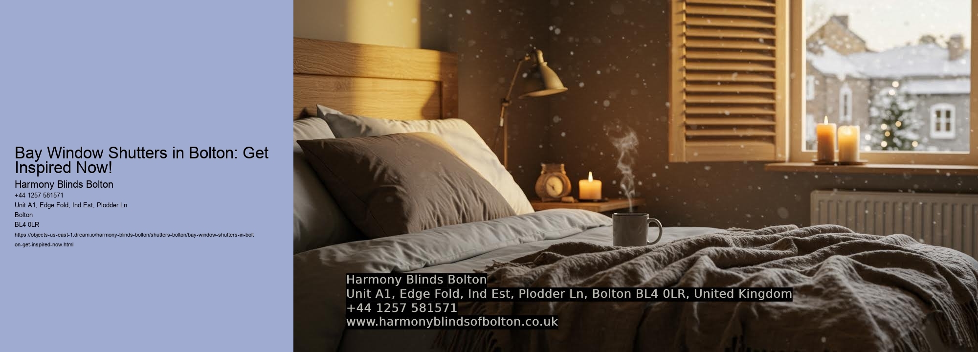 Bay Window Shutters in Bolton: Get Inspired Now!