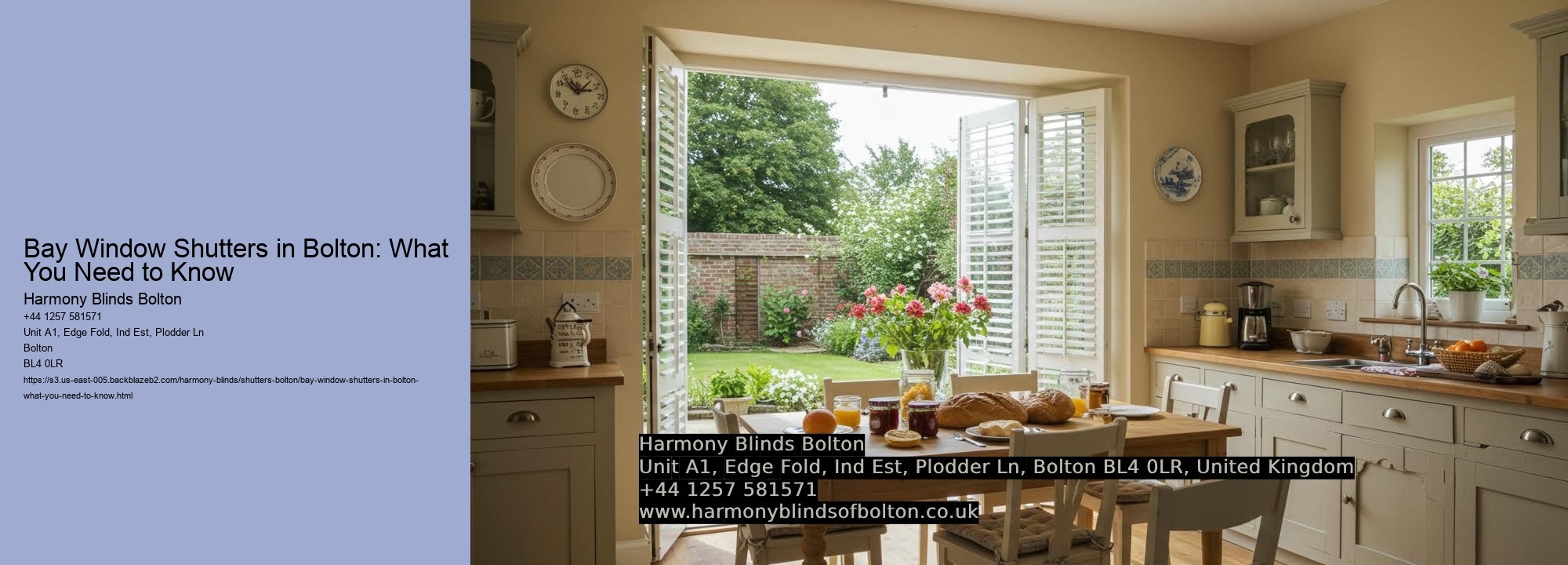Bay Window Shutters in Bolton: What You Need to Know