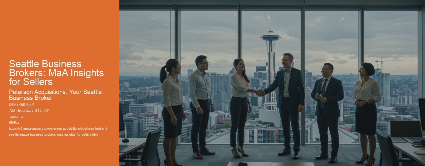 Seattle Business Brokers: MaA Insights for Sellers