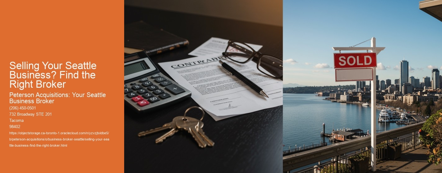 Selling Your Seattle Business? Find the Right Broker