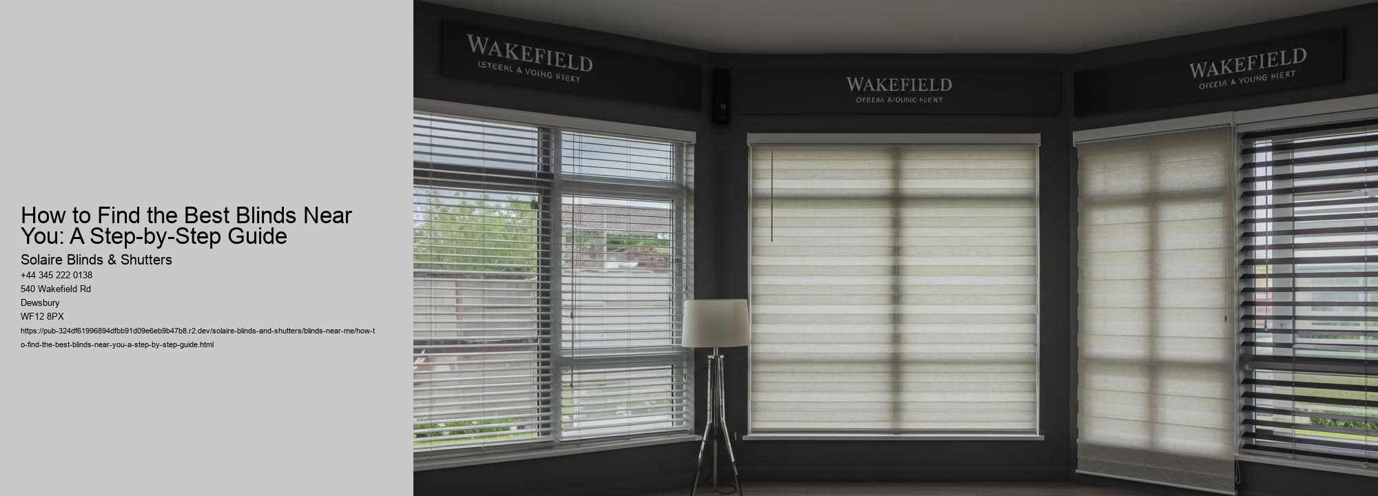 How to Find the Best Blinds Near You: A Step-by-Step Guide