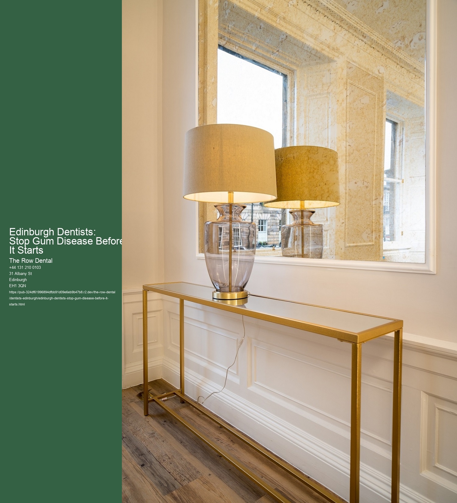 Edinburgh Dentists: Stop Gum Disease Before It Starts