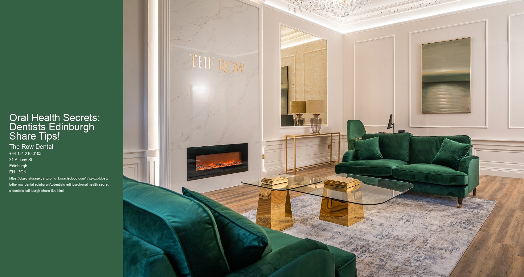 Oral Health Secrets: Dentists Edinburgh Share Tips!